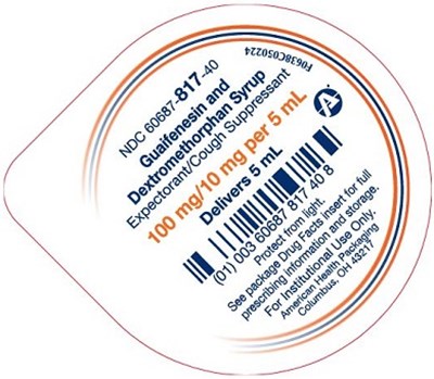 Guaifenesin And Dextromethorphan Syrup Cup Lid (Cup Lid)